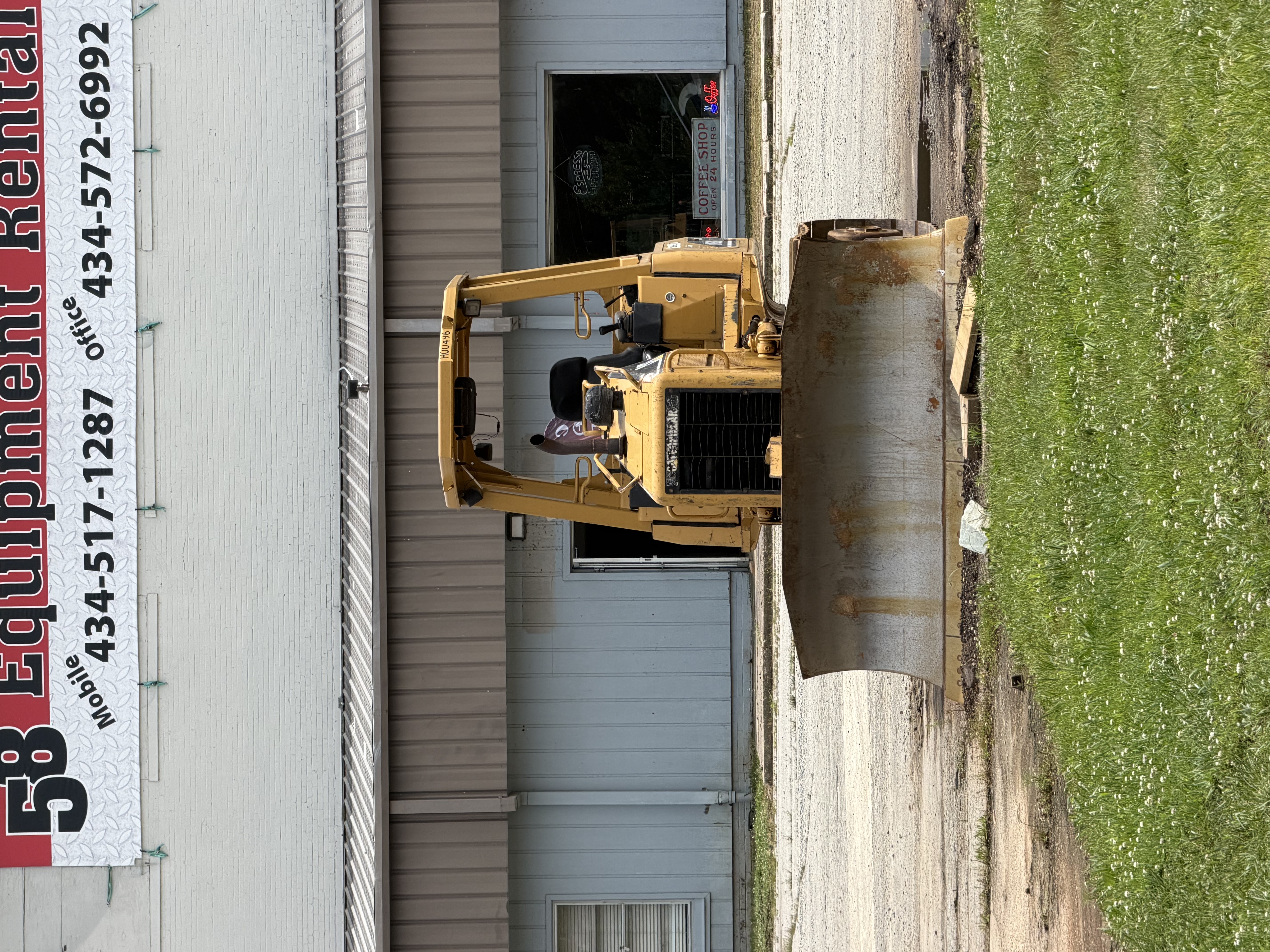 Caterpillar D3G dozer at 58 Equipment Rentals