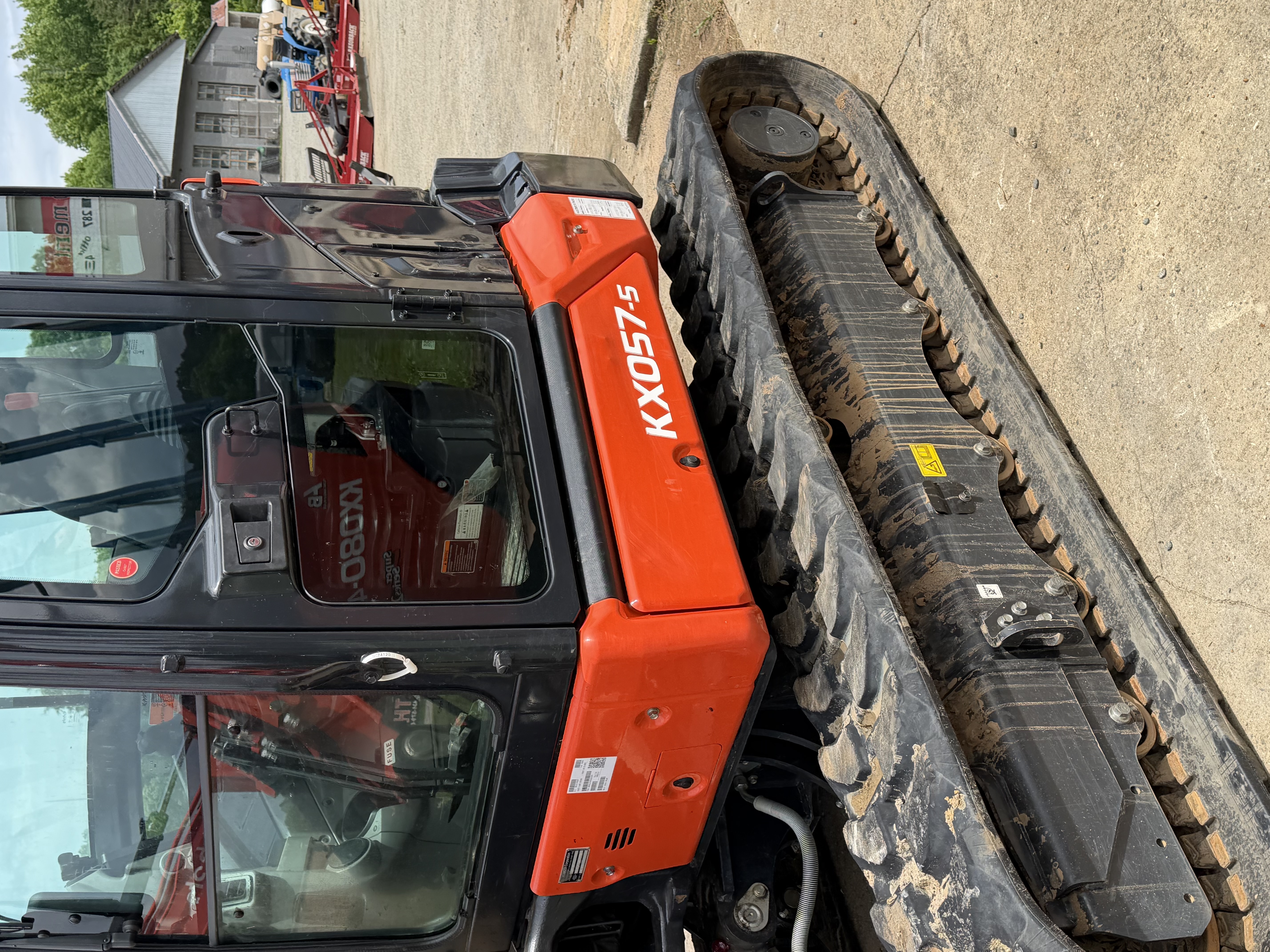 Kubota KX057-5 mid-size excavator